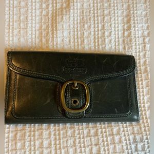 COACH wallet Dark Green